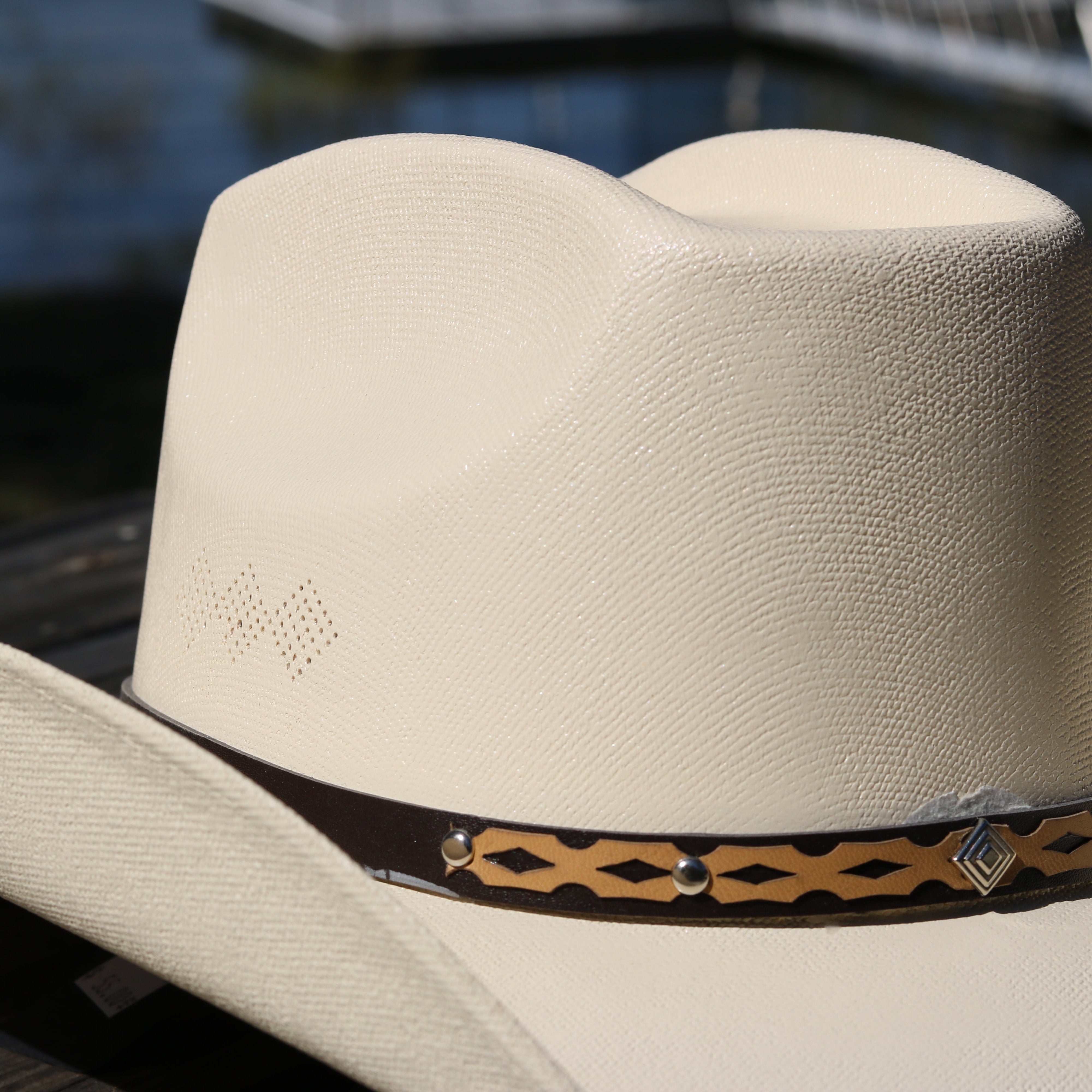 Off-White Cowboy Hat Made in Mexico