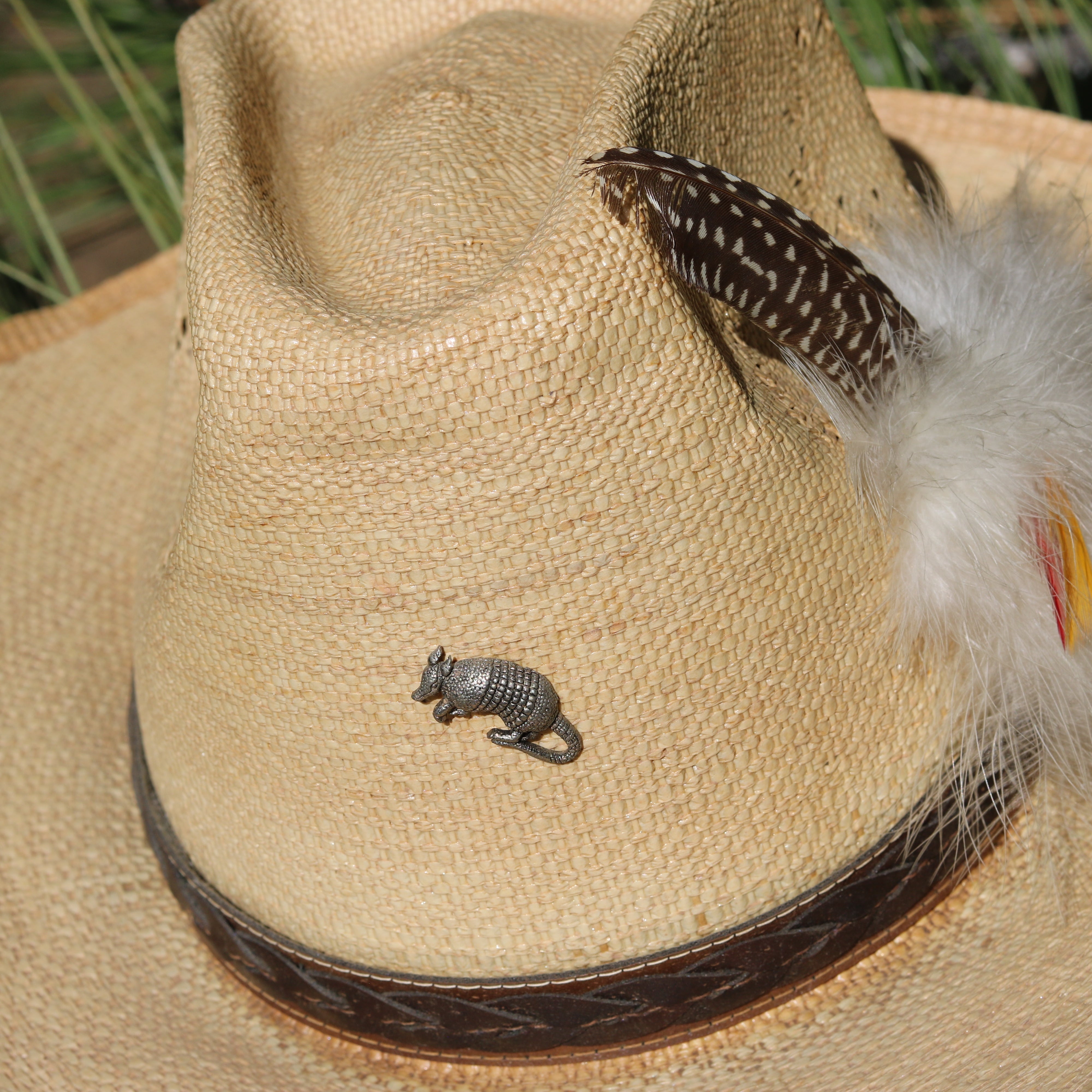 Vintage Stetson Roadrunner Straw Cowboy Hat – Bryant Finish – Size 7 – Western Summer Hat