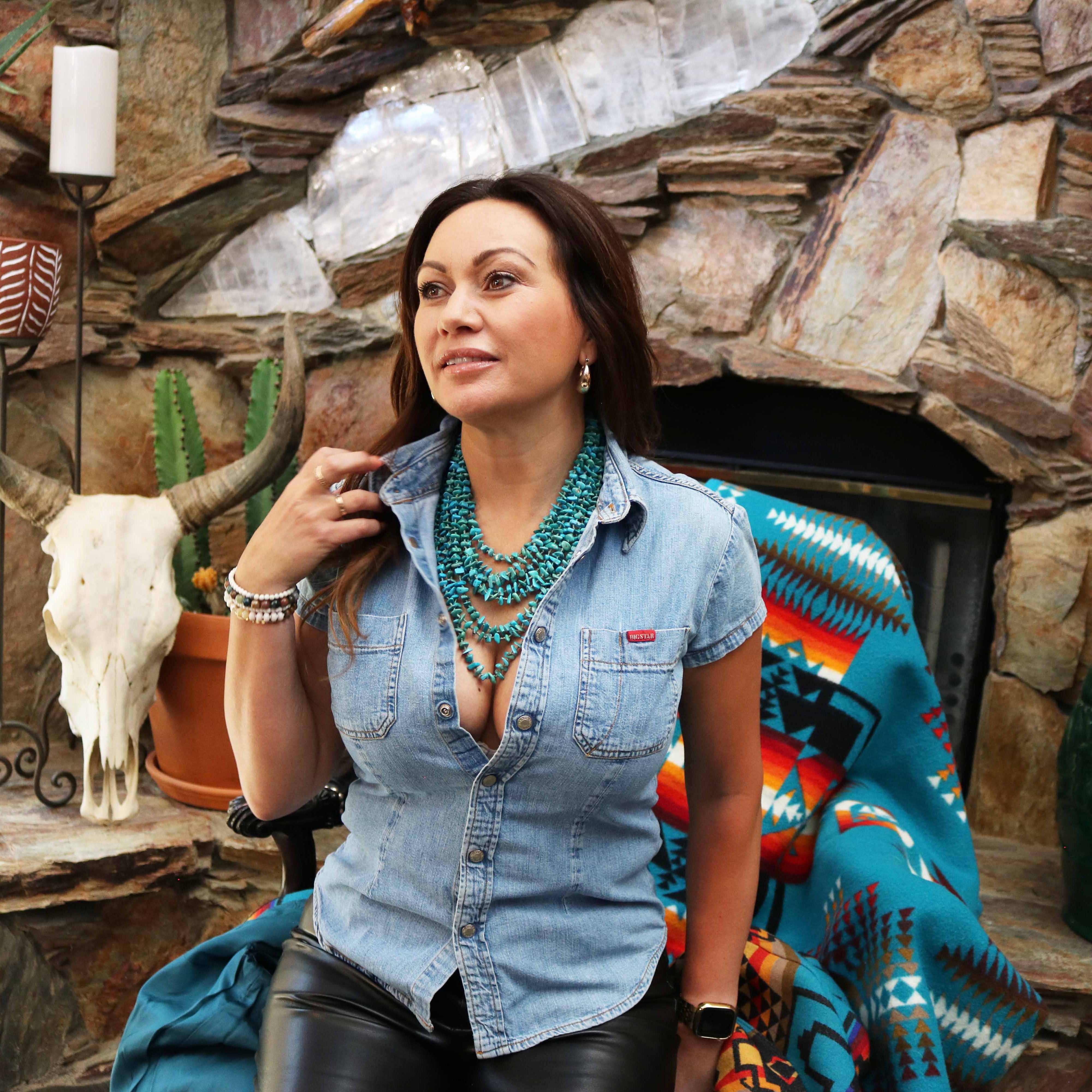 Big Star Union Made Snap Top Denim Western Cowgirl Shirt