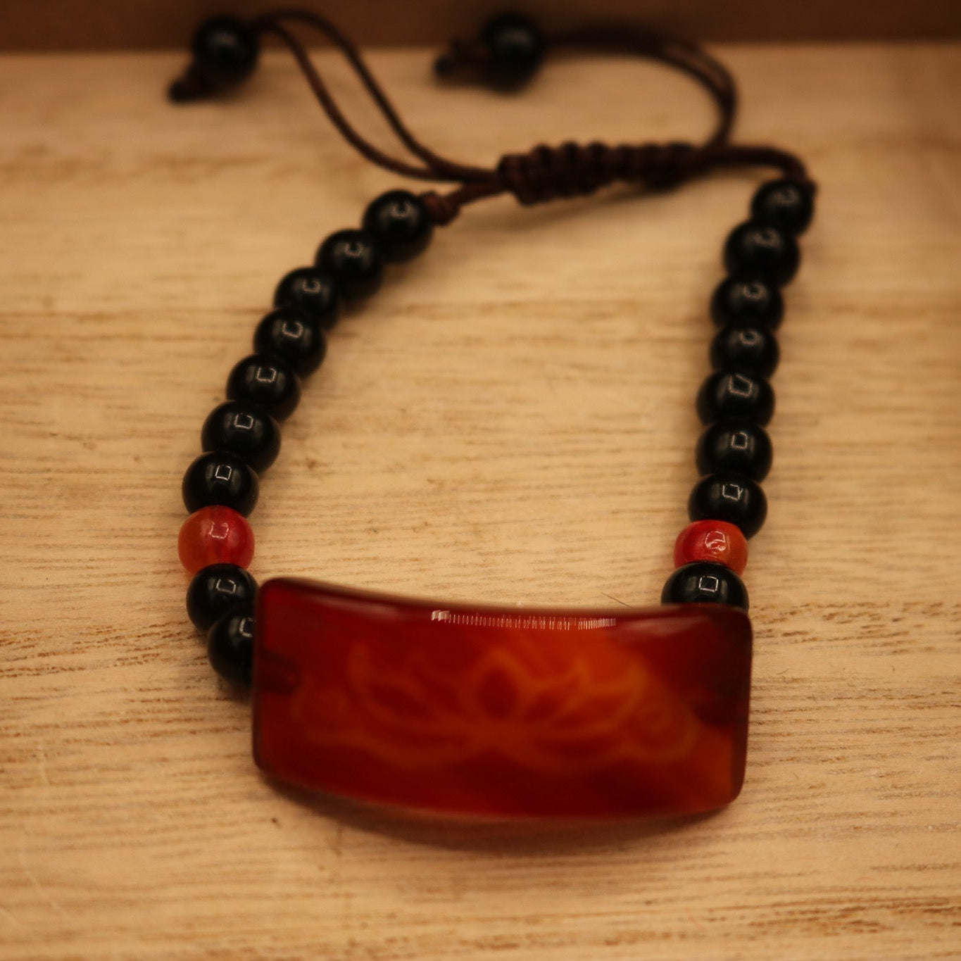 Claiming Agate Beaded Charm Bracelet