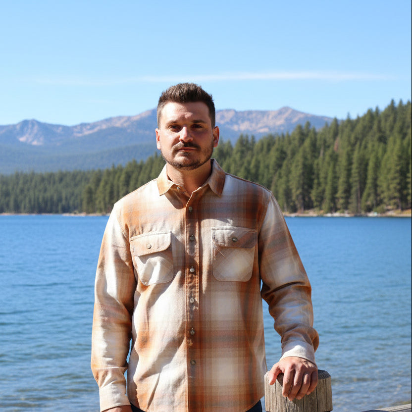 Pendleton Beach Shack Plaid Button-up Shirt