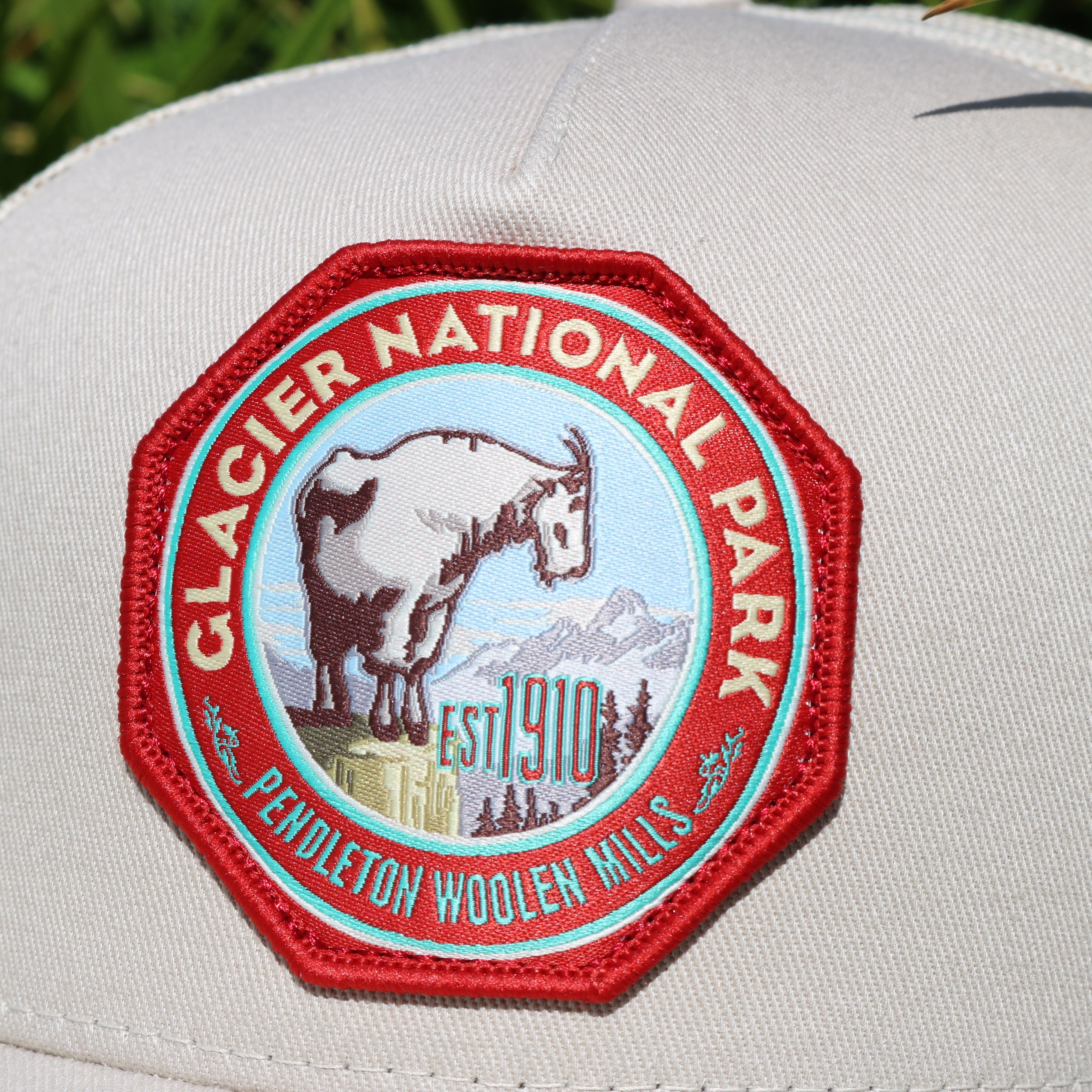 Pendleton Glacier National Park Natural Colored Baseball Cap