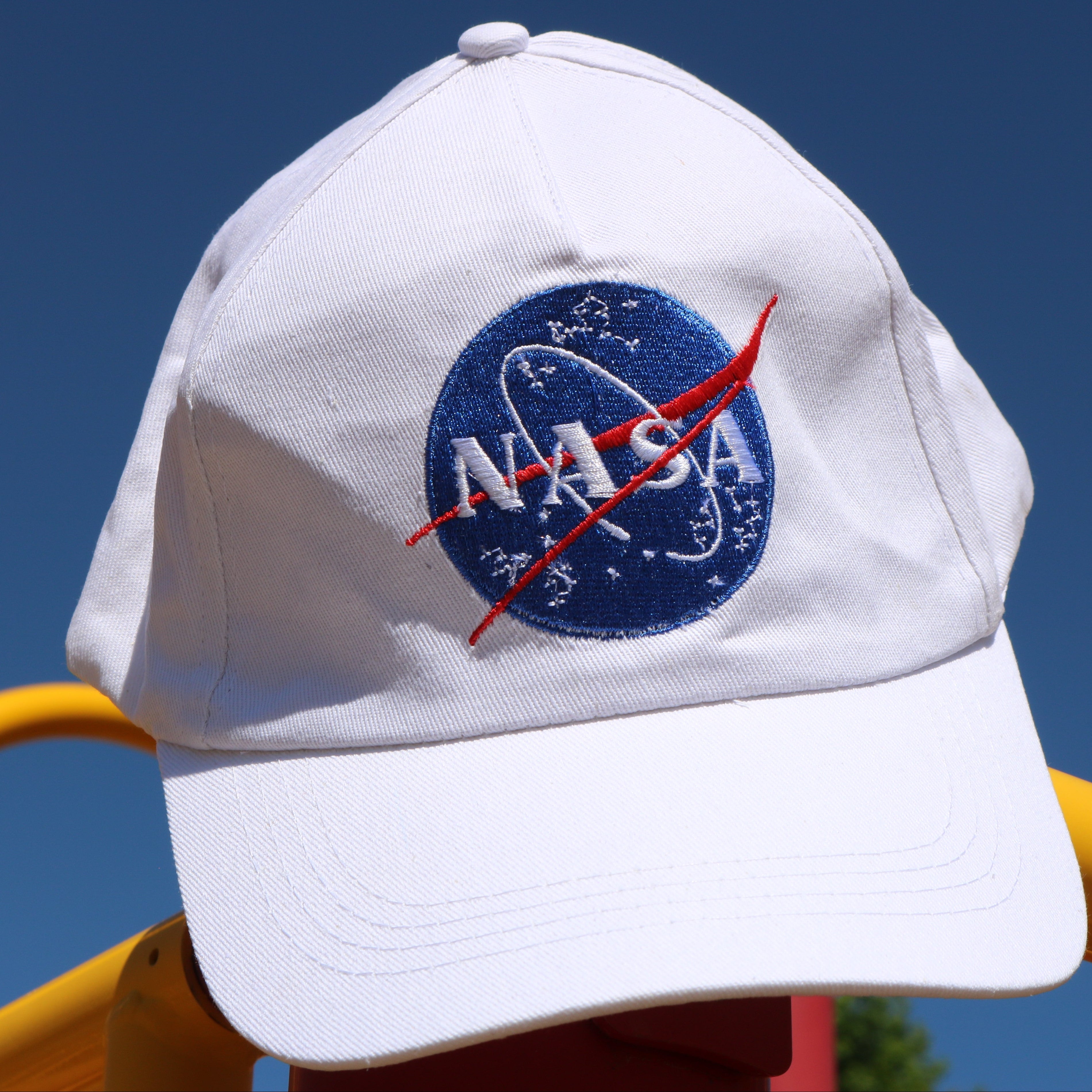 NASA Logo Embroidered Adjustable Baseball Cap