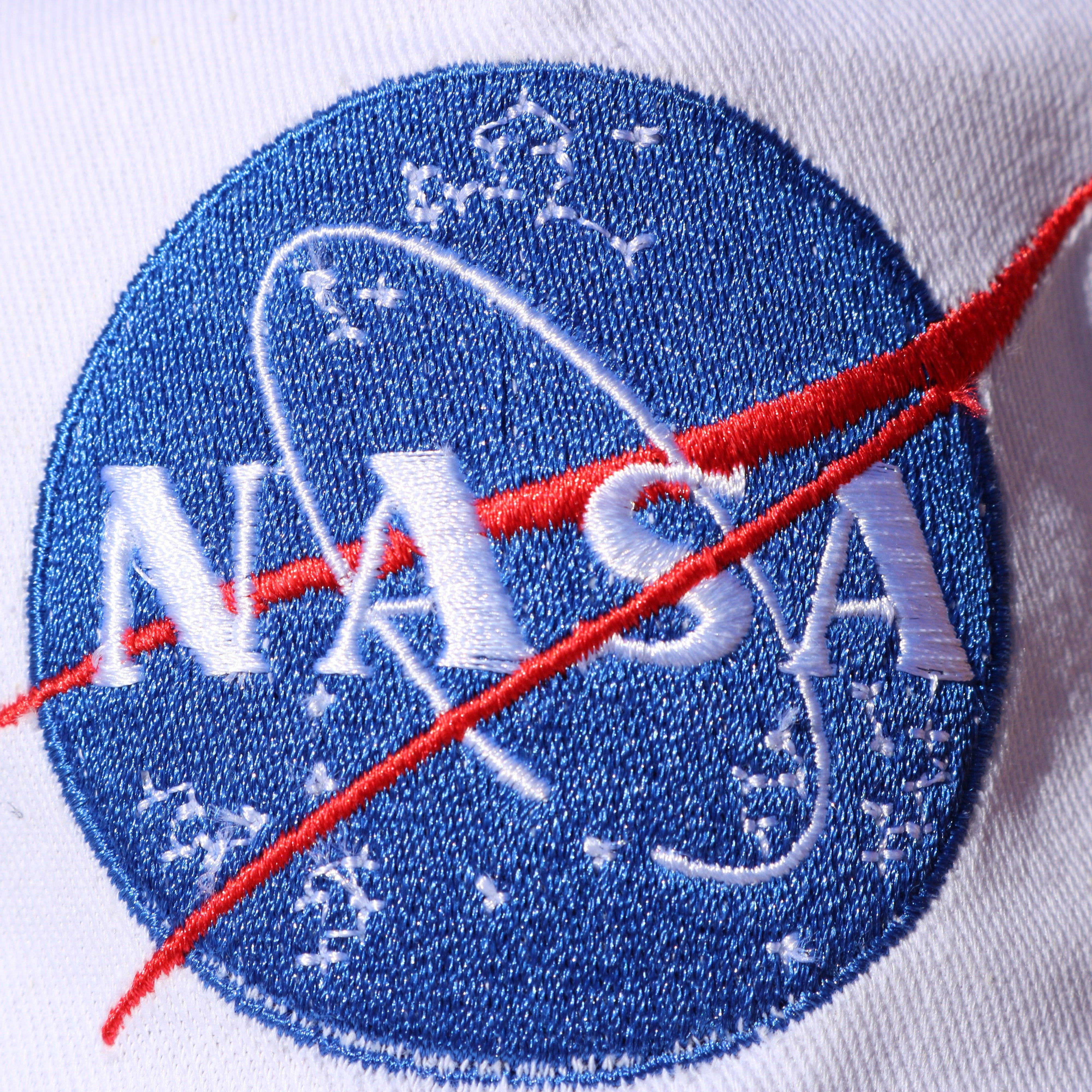 NASA Logo Embroidered Adjustable Baseball Cap