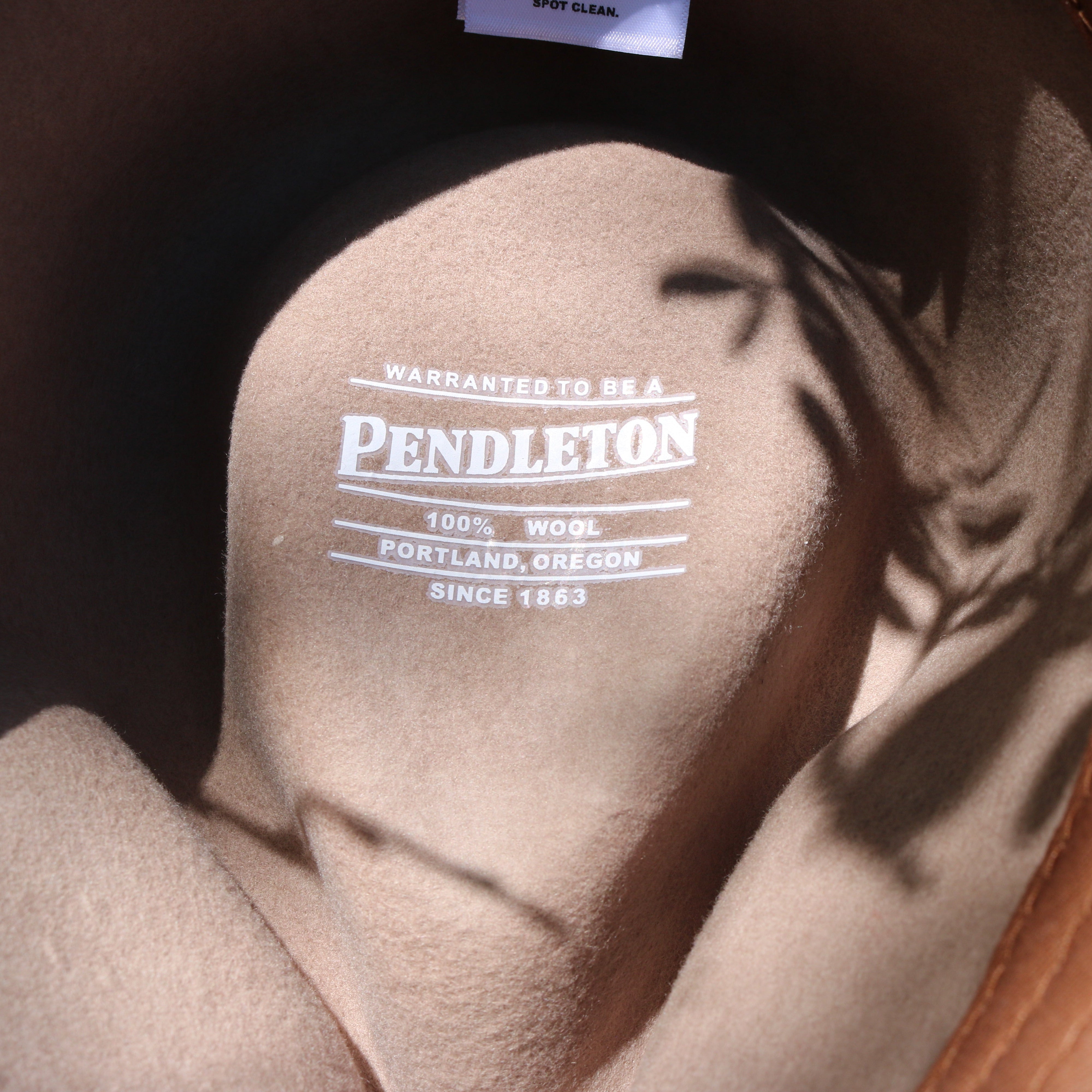 Pendleton Tan Wool Outback Cowboy Hat
