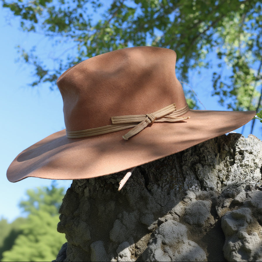 Wide Brim 100% Wool Sun Hat