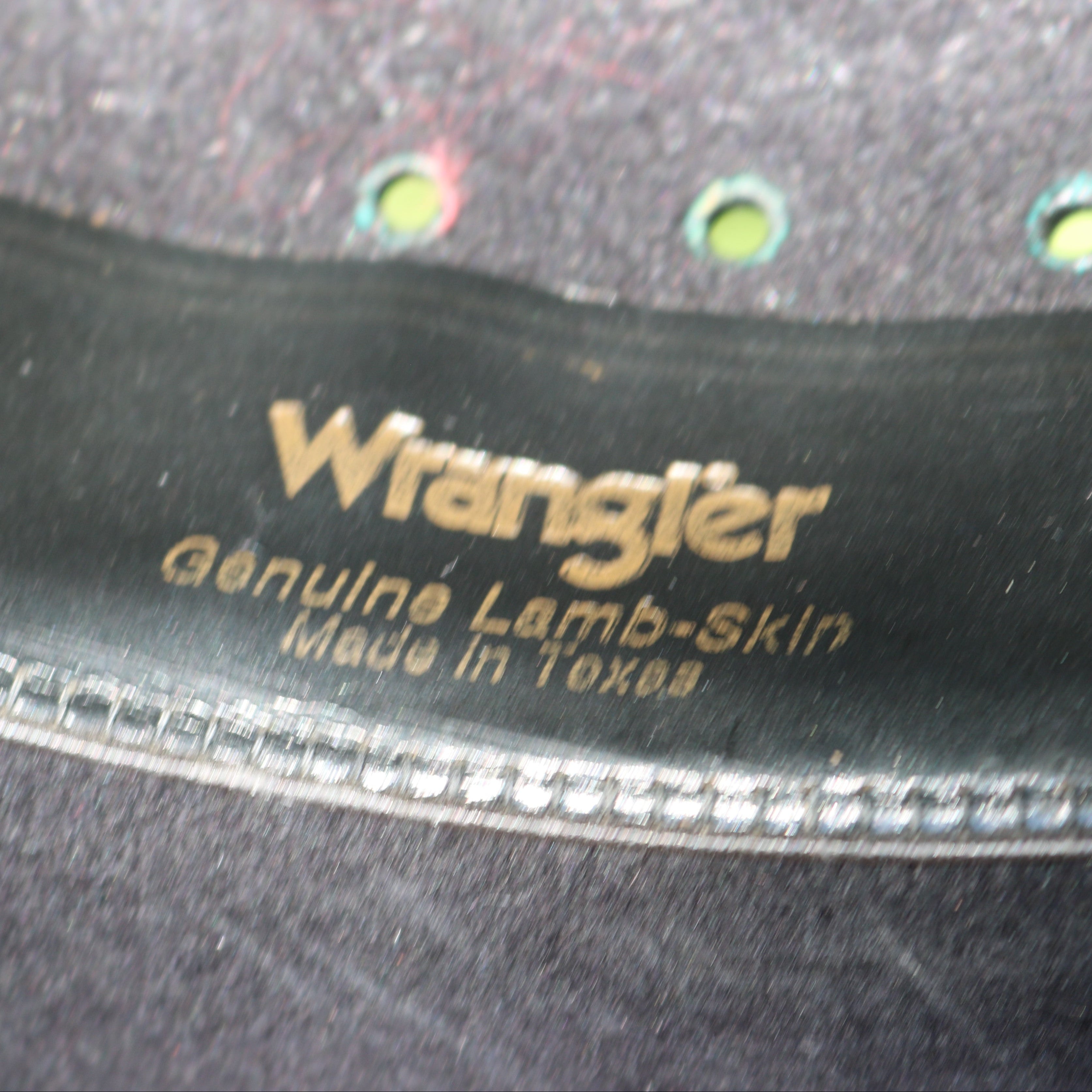 Wrangler 4x Beaver And Genuine Lamb-skin Black cowboy Hat