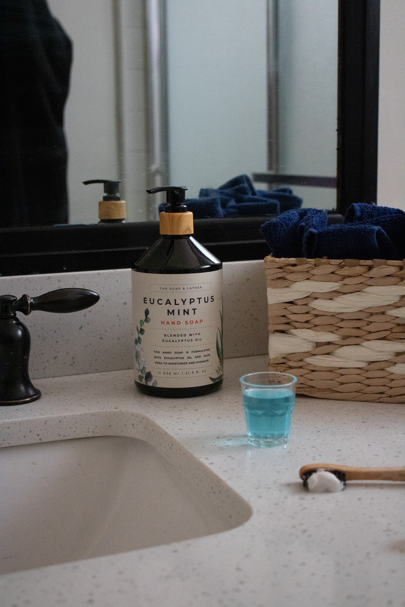 The Soap & Lather Eucalyptus Mint Hand Soap