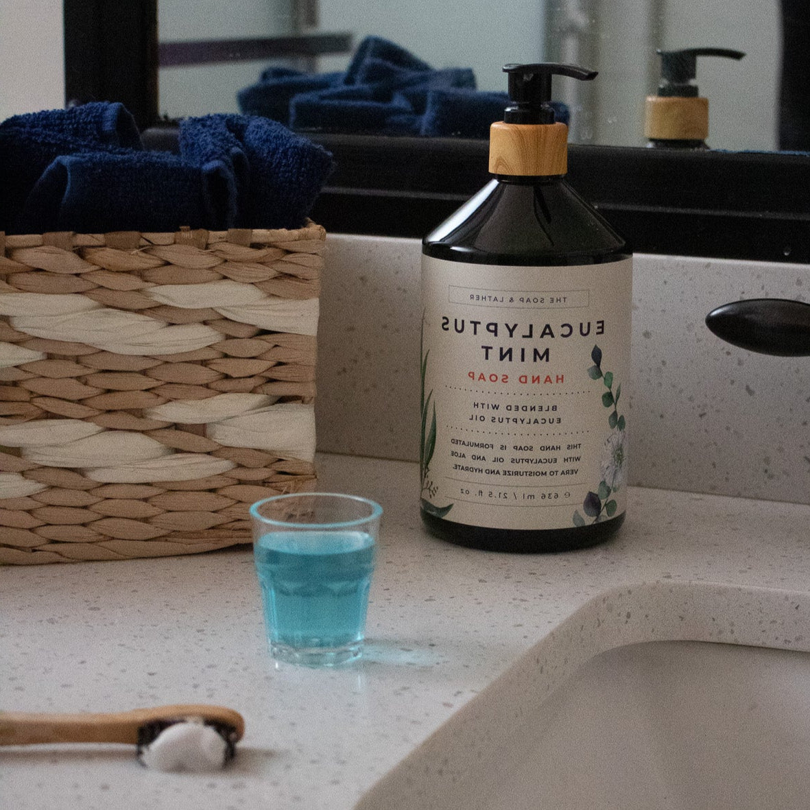 The Soap & Lather Eucalyptus Mint Hand Soap