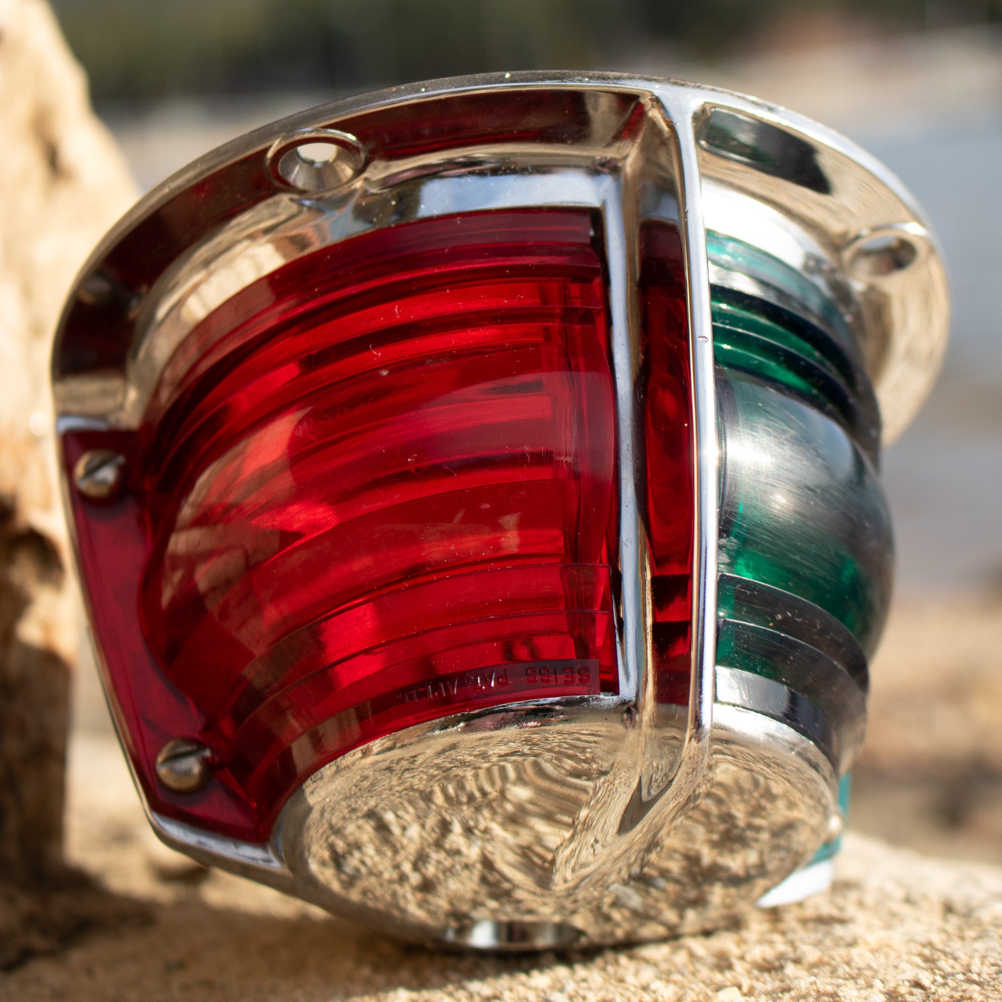 Chrome-plated Marine Boat Navigation Light Cover