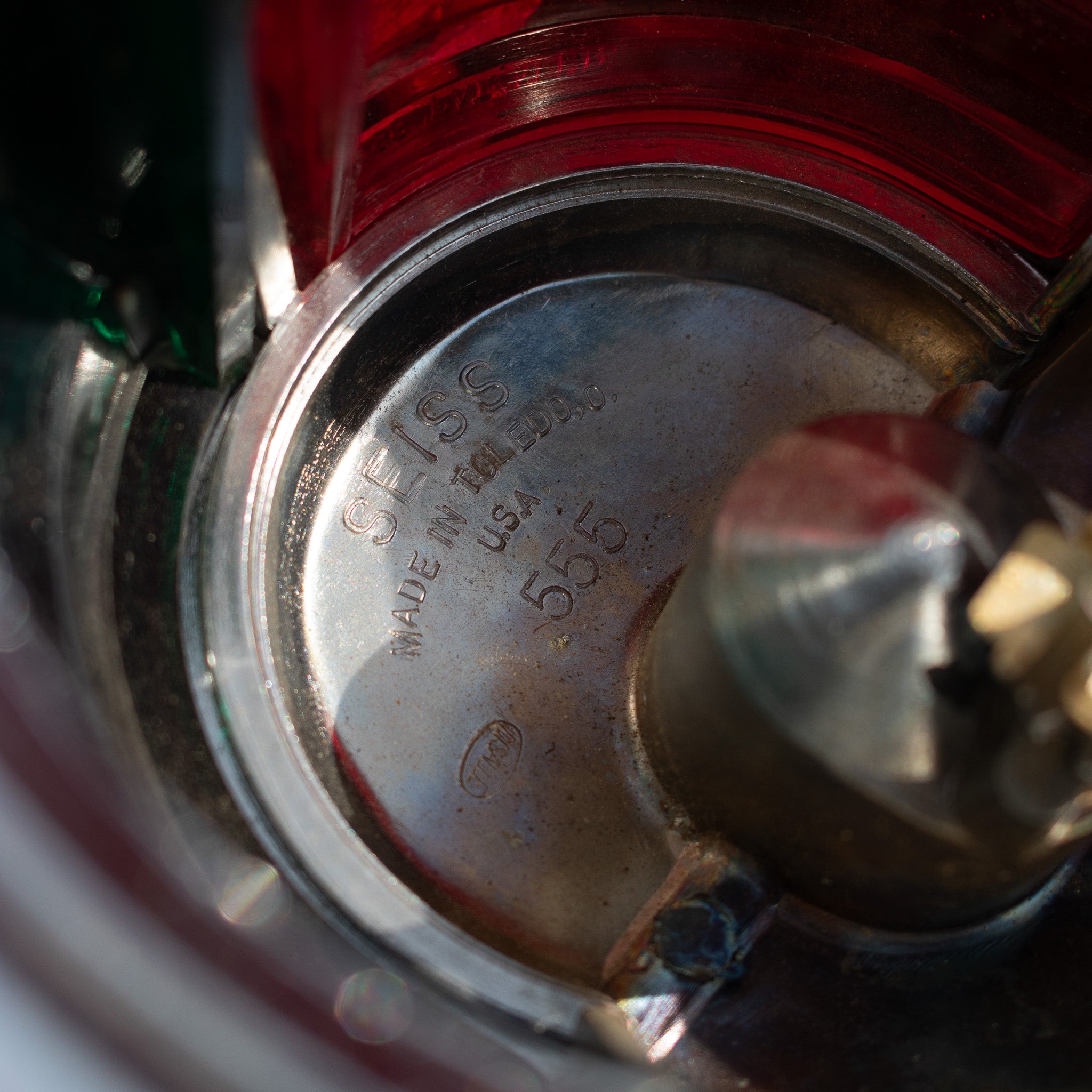 Chrome-plated Marine Boat Navigation Light Cover