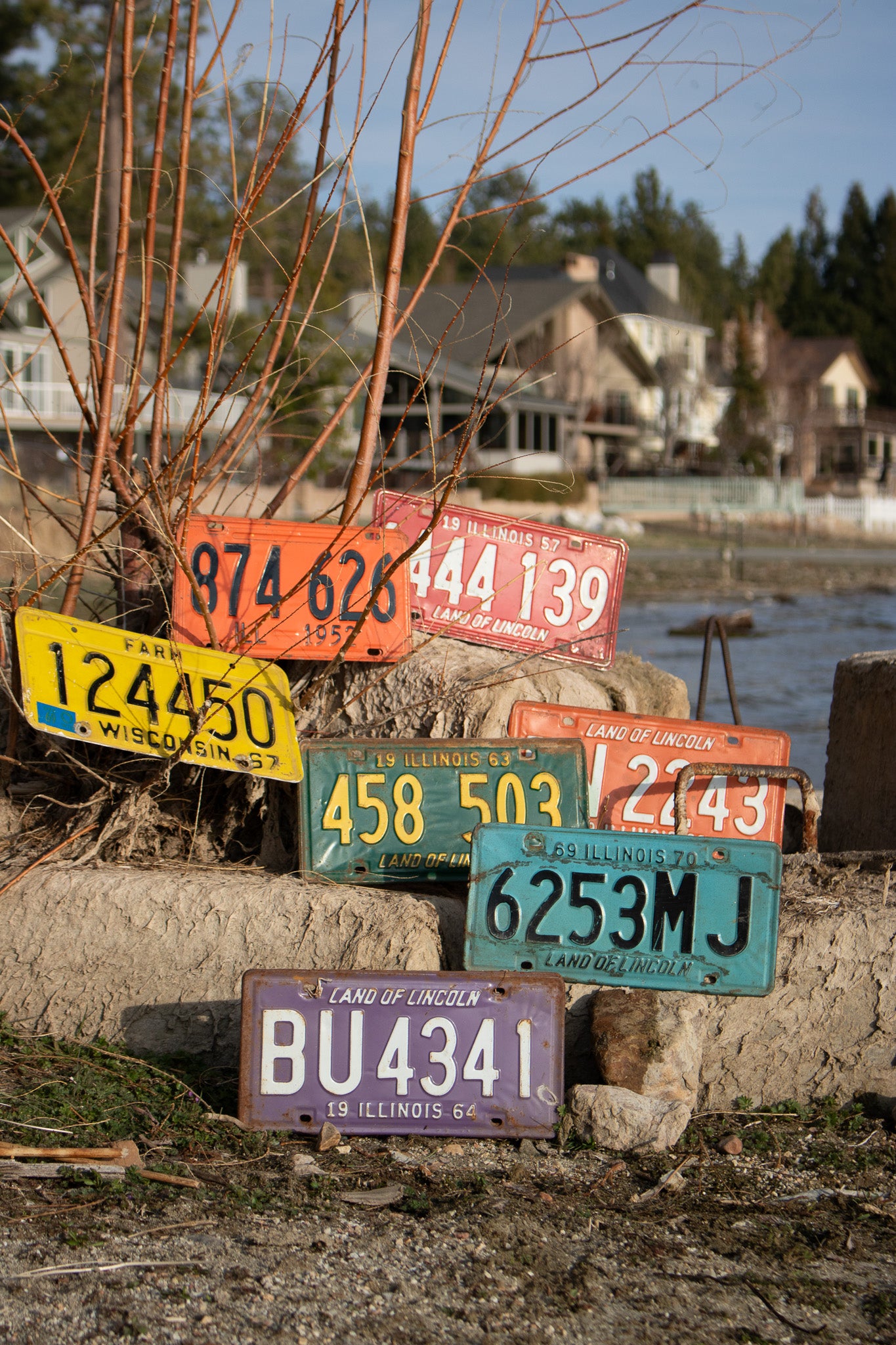 69 Illinois 70 Land of Lincoln License Plate