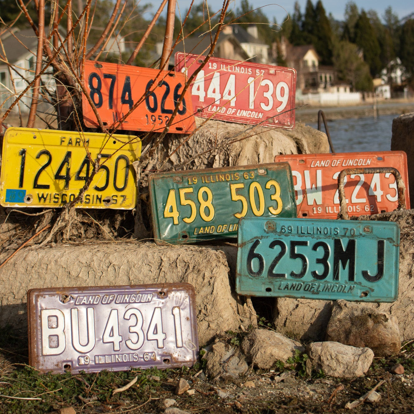 Wisconsin Farm 67 License Plate