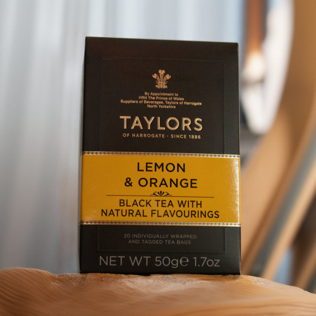 Taylors of Harrogate Black Tea 20 Individually Tagged and Wrapped Bags