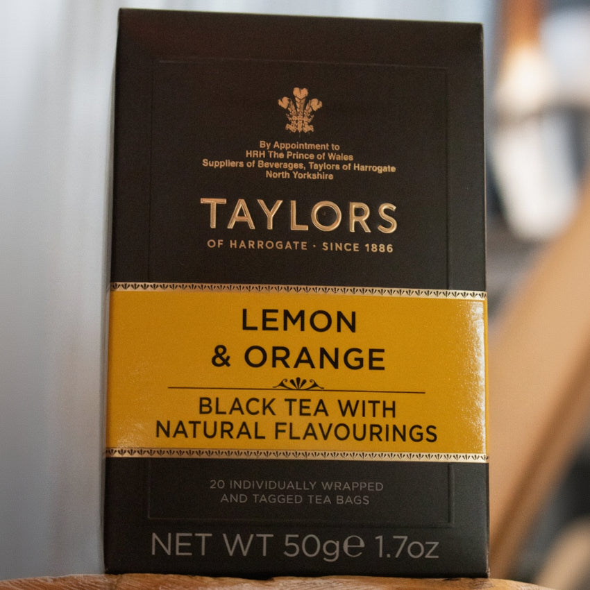 Taylors of Harrogate Black Tea 20 Individually Tagged and Wrapped Bags