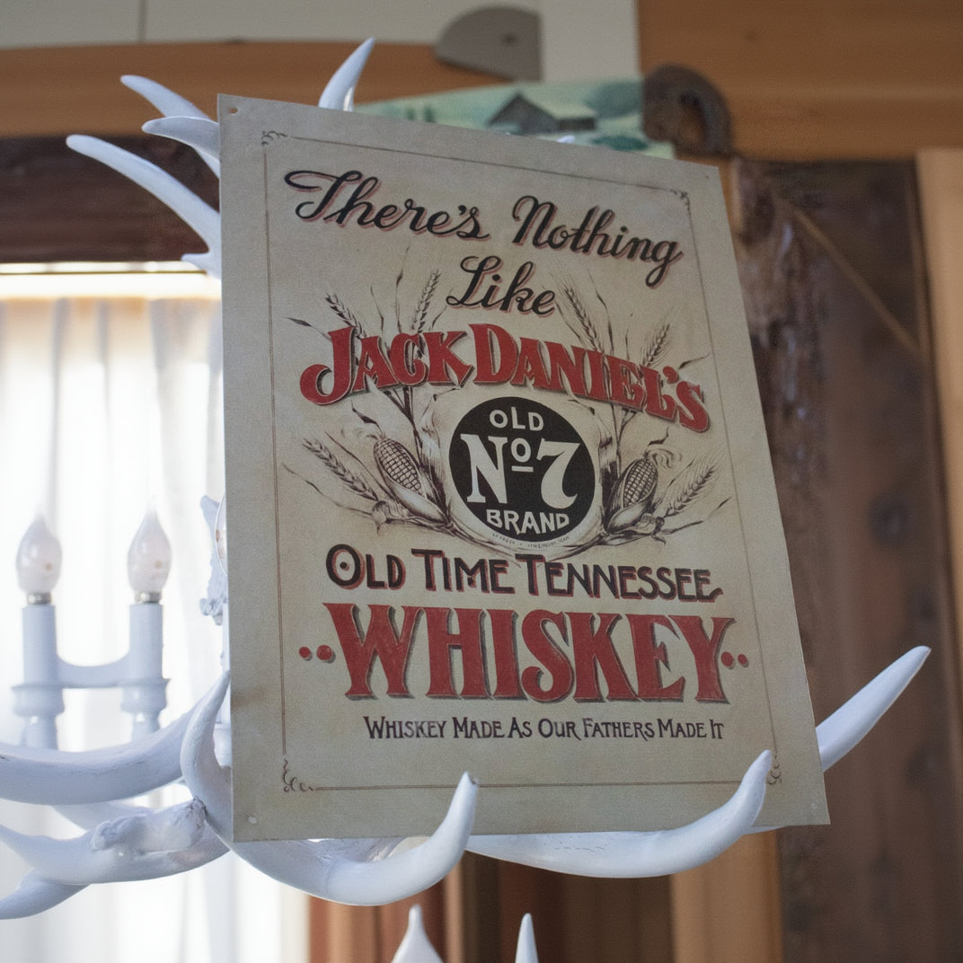 Jack Daniels tin sign  