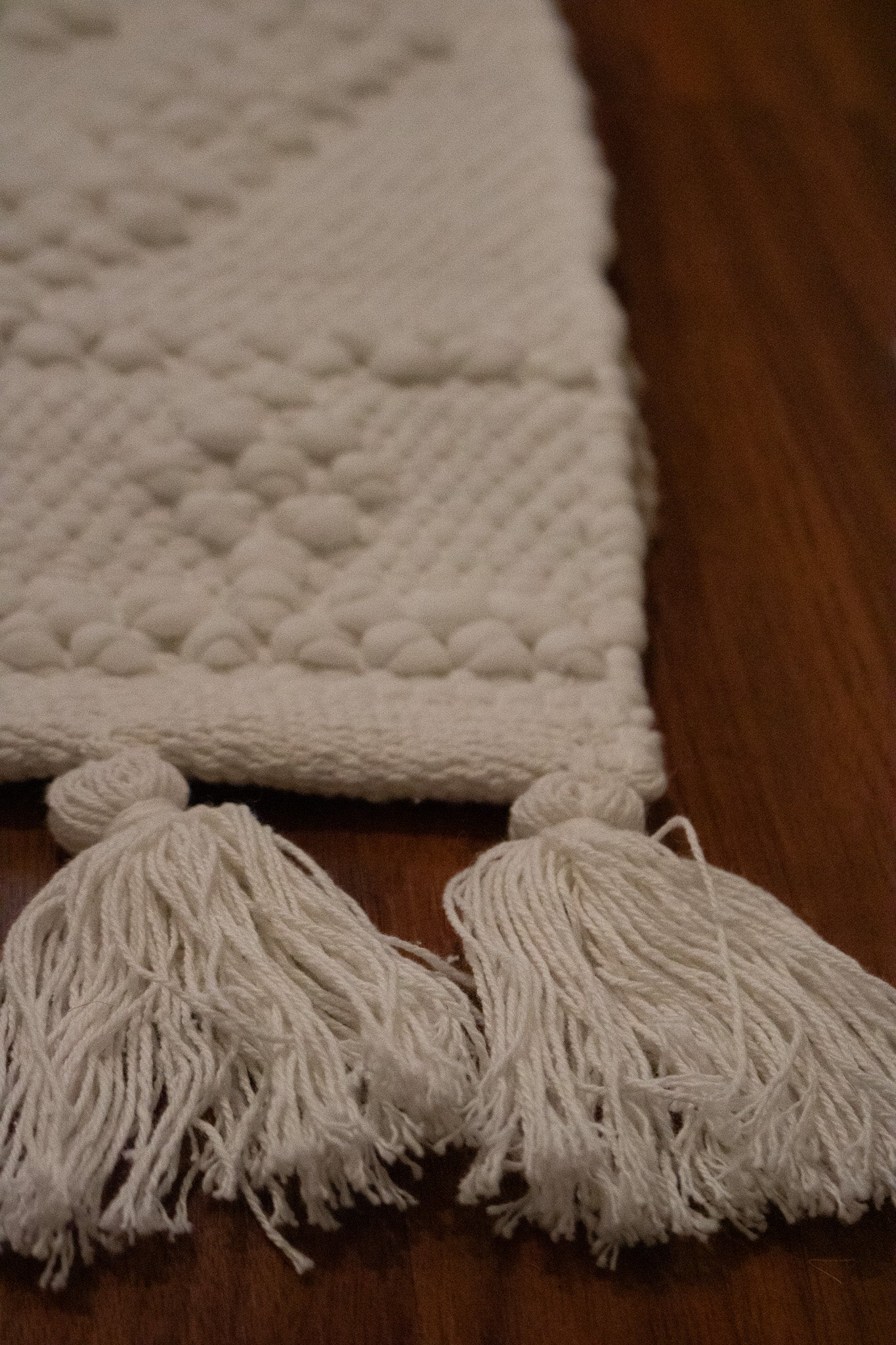 Nautica Home Handwoven White Area Rug