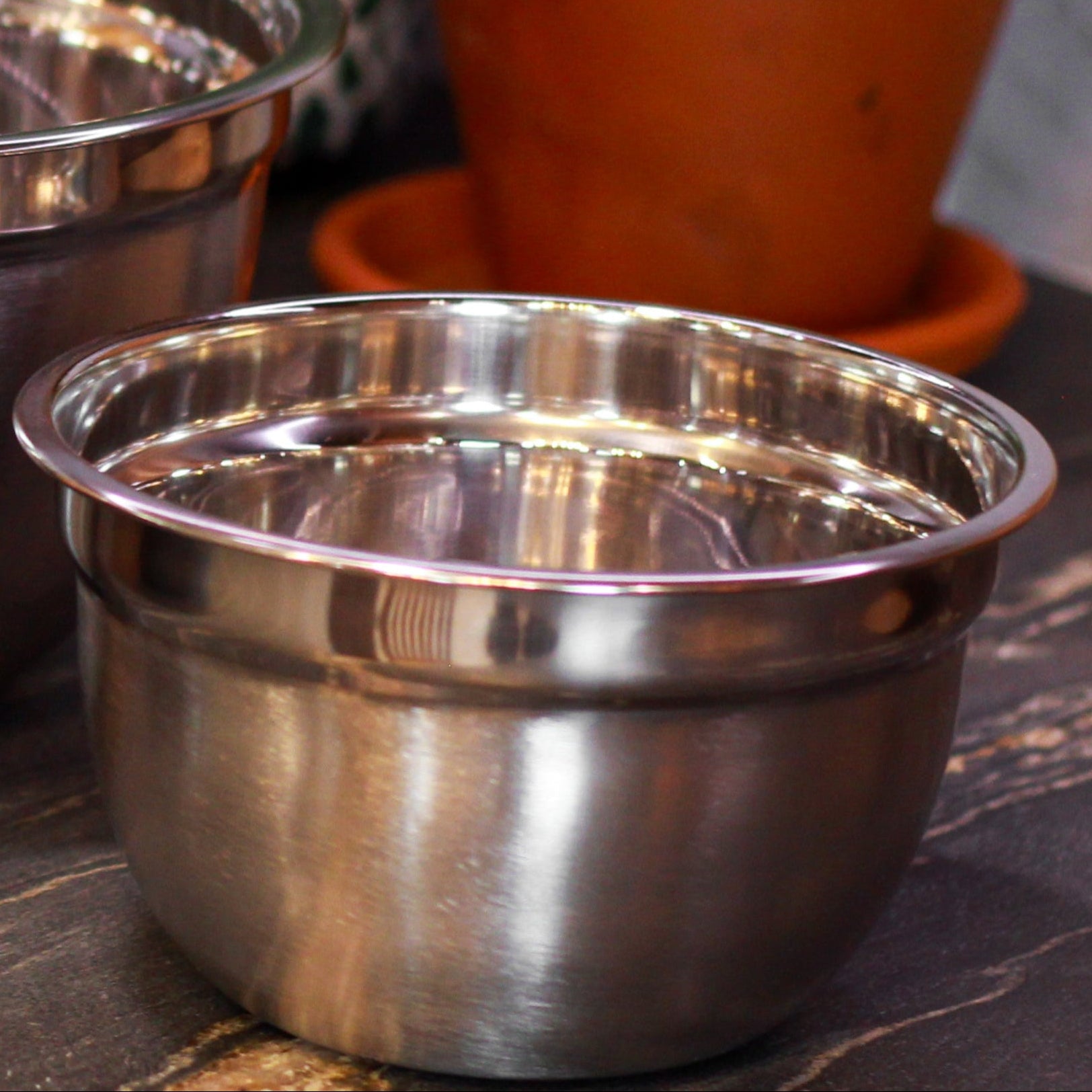 Cook Tools Premium Stainless Steel 3 Piece Mixing Bowl Set
