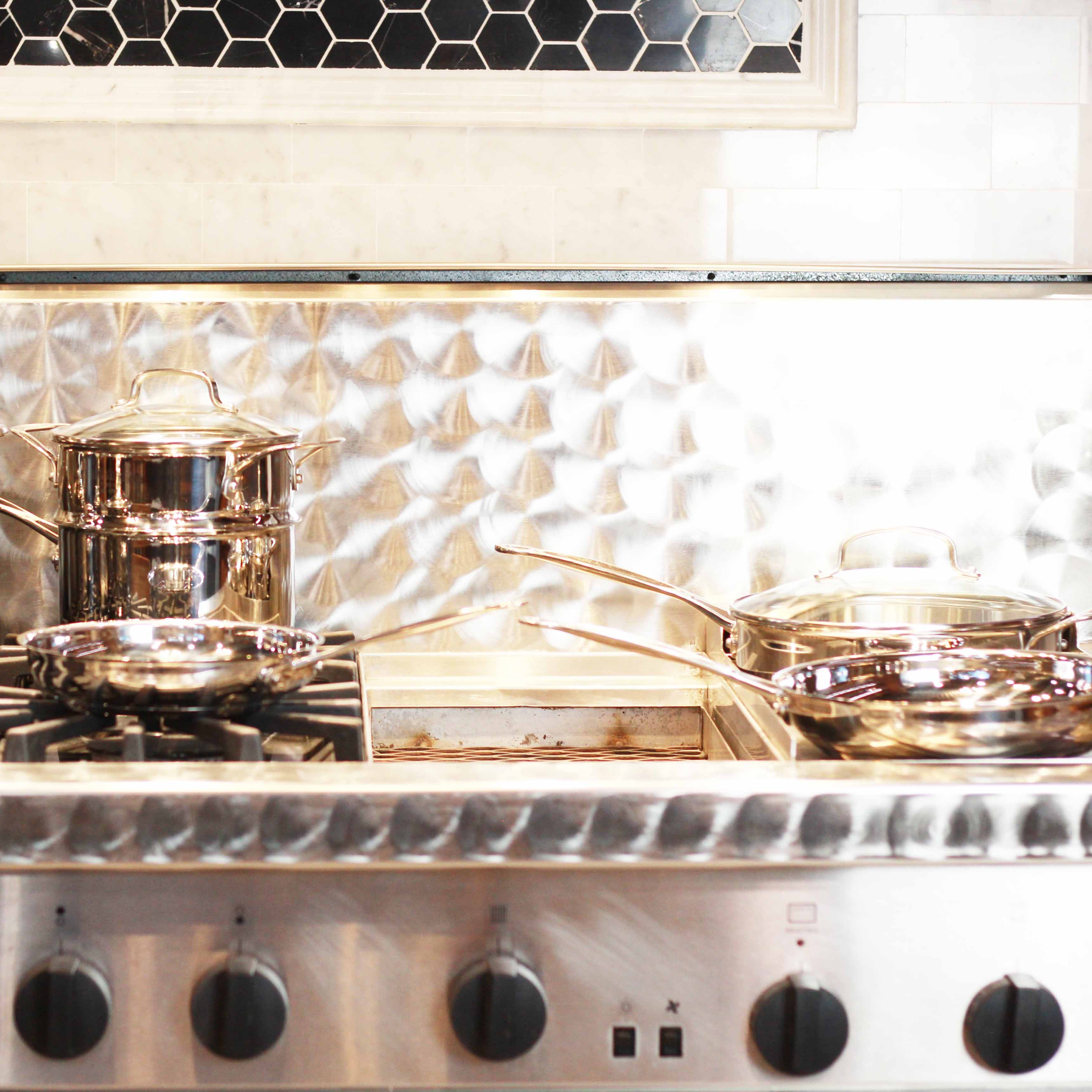 Cuisinart Chef's Classic Stainless Steel 11 Piece Cookware Set