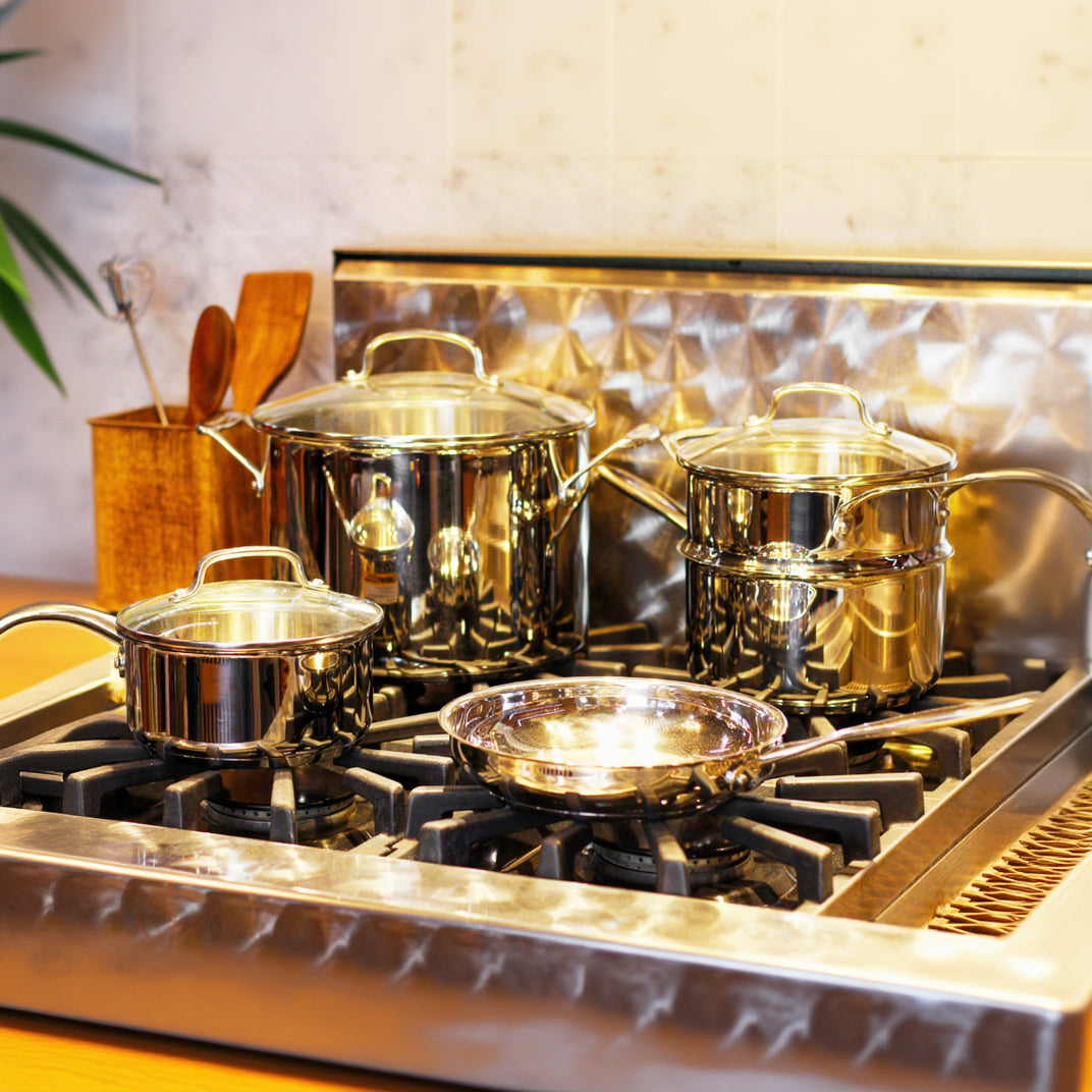 Cuisinart Chef's Classic Stainless Steel 11 Piece Cookware Set