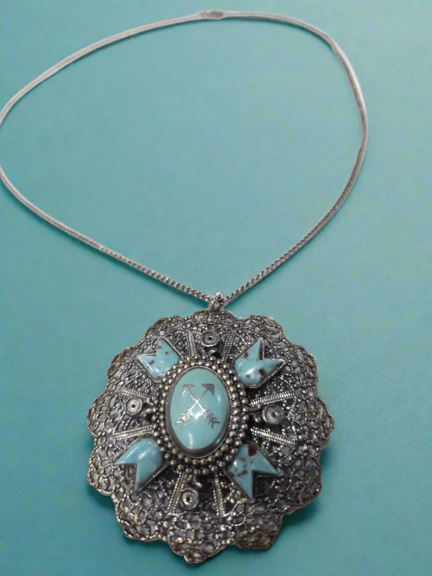 Beautiful Indian Arrow Charm Necklace