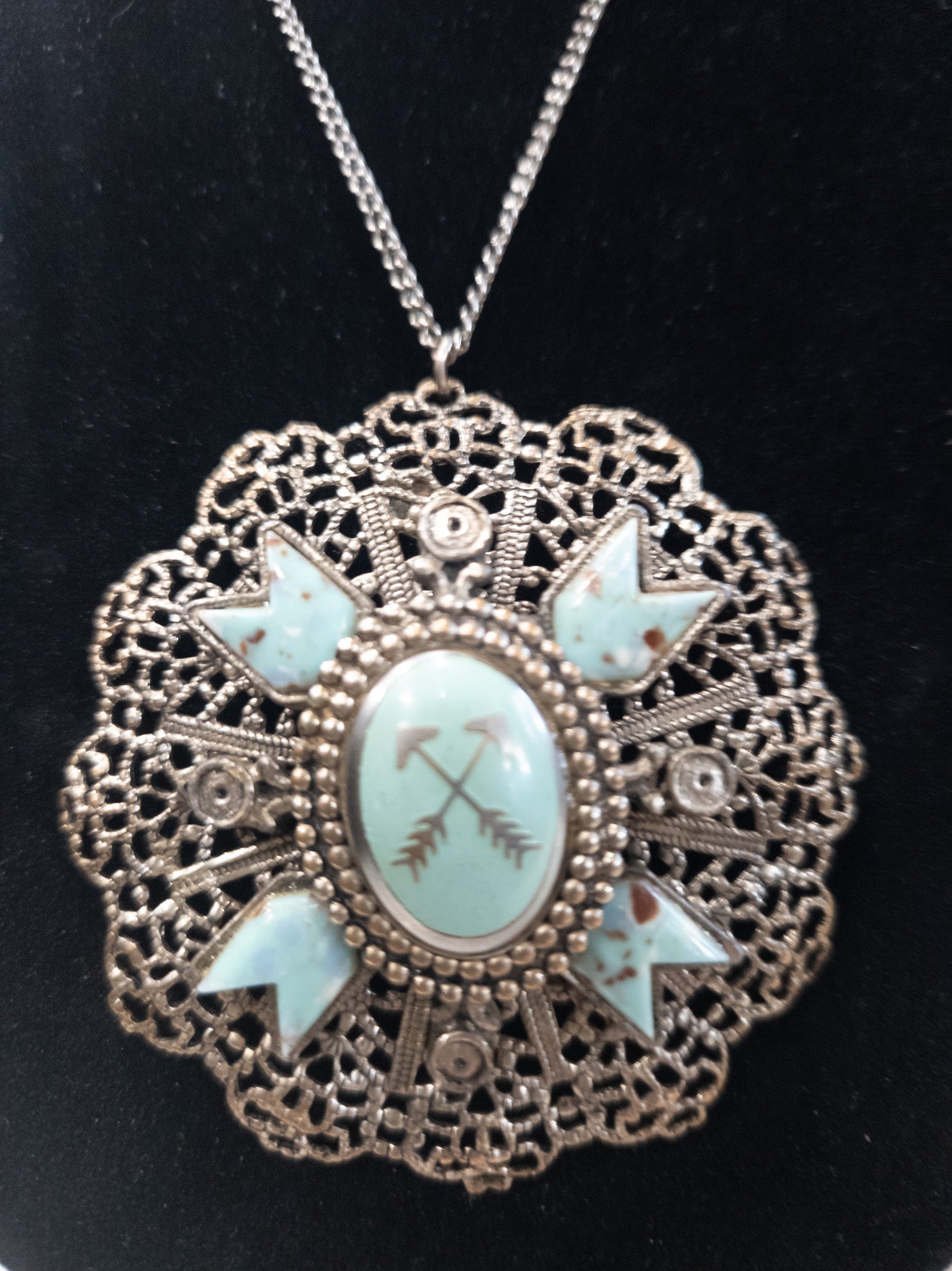 Beautiful Indian Arrow Charm Necklace