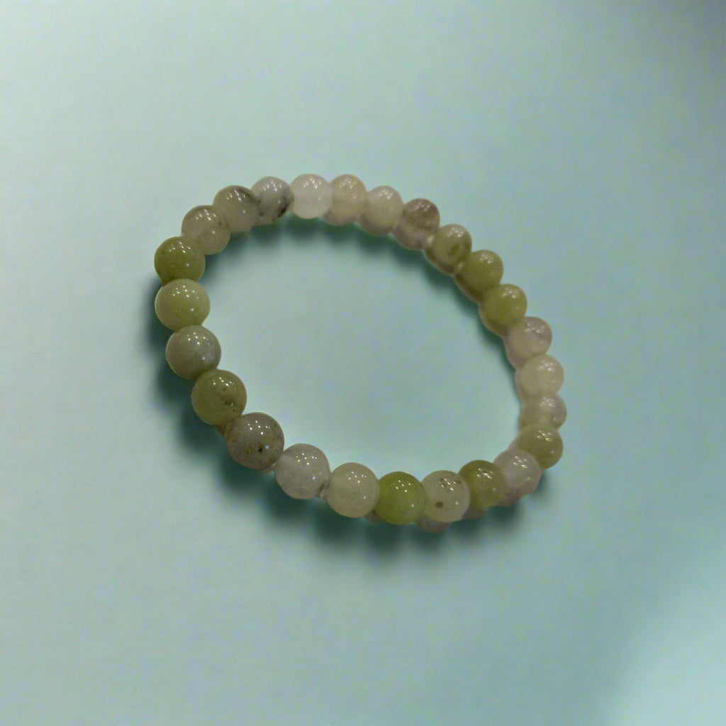 Healing Green Quartz Beaded Bracelet