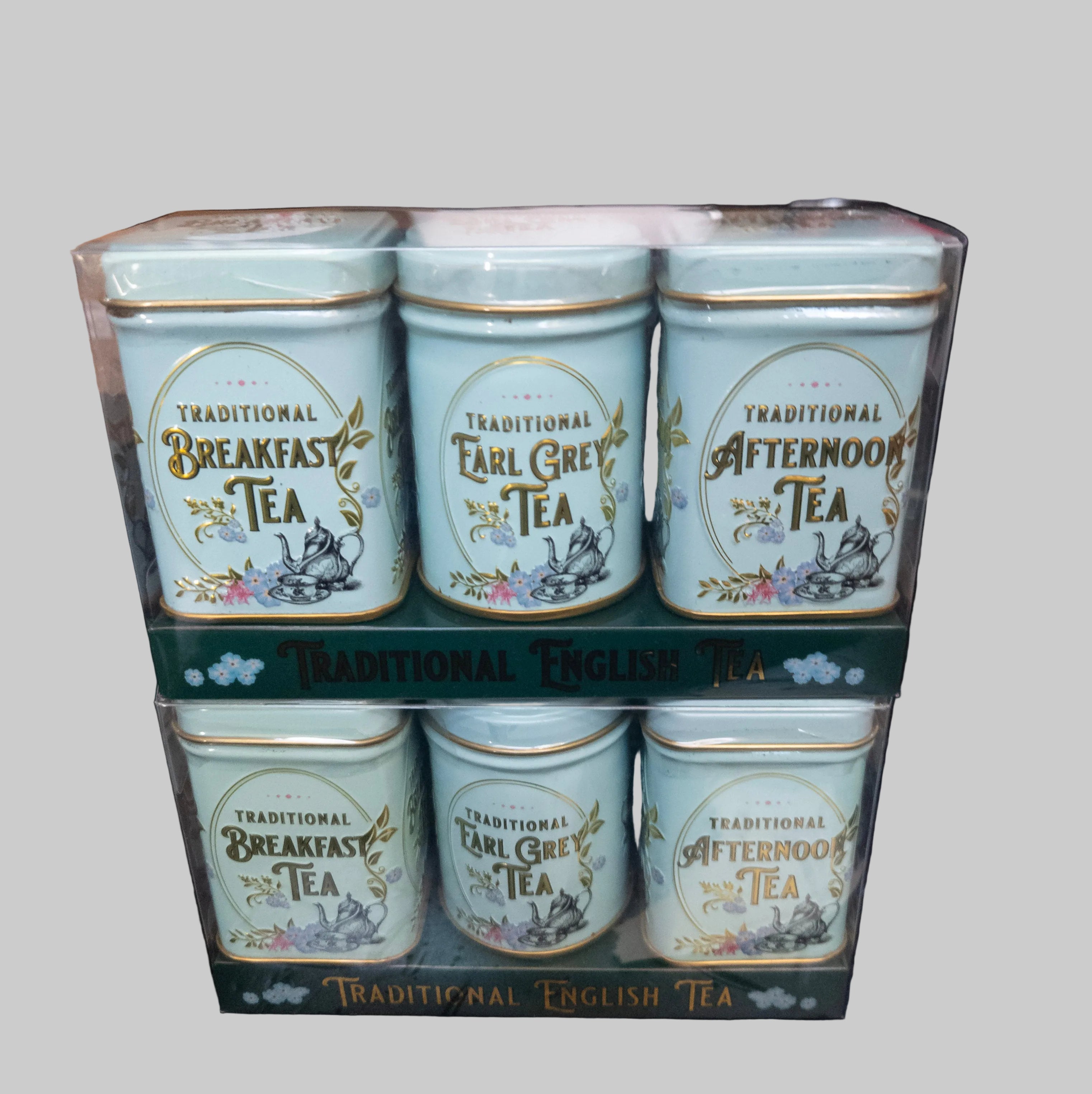 Traditional English Tea Set- Breakfast tea- Afternoon tea- Earl Grey tea,