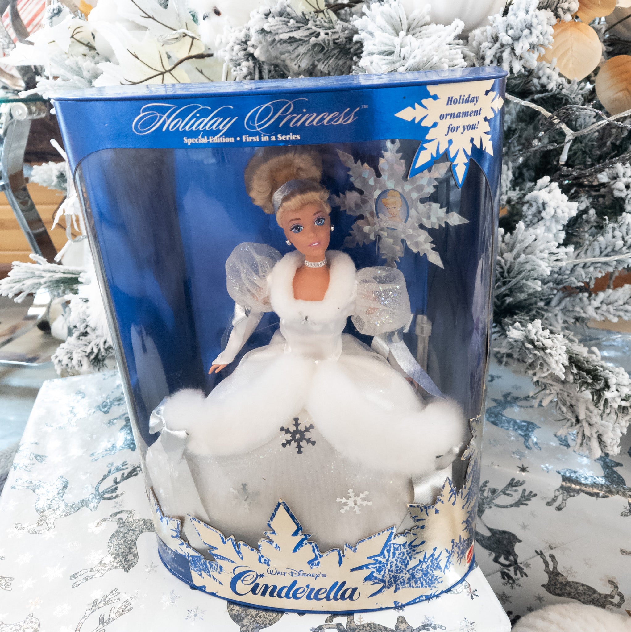 Vintage 1996 Special Edition Holiday Princess Walt Disney's Cinderella By Mattel