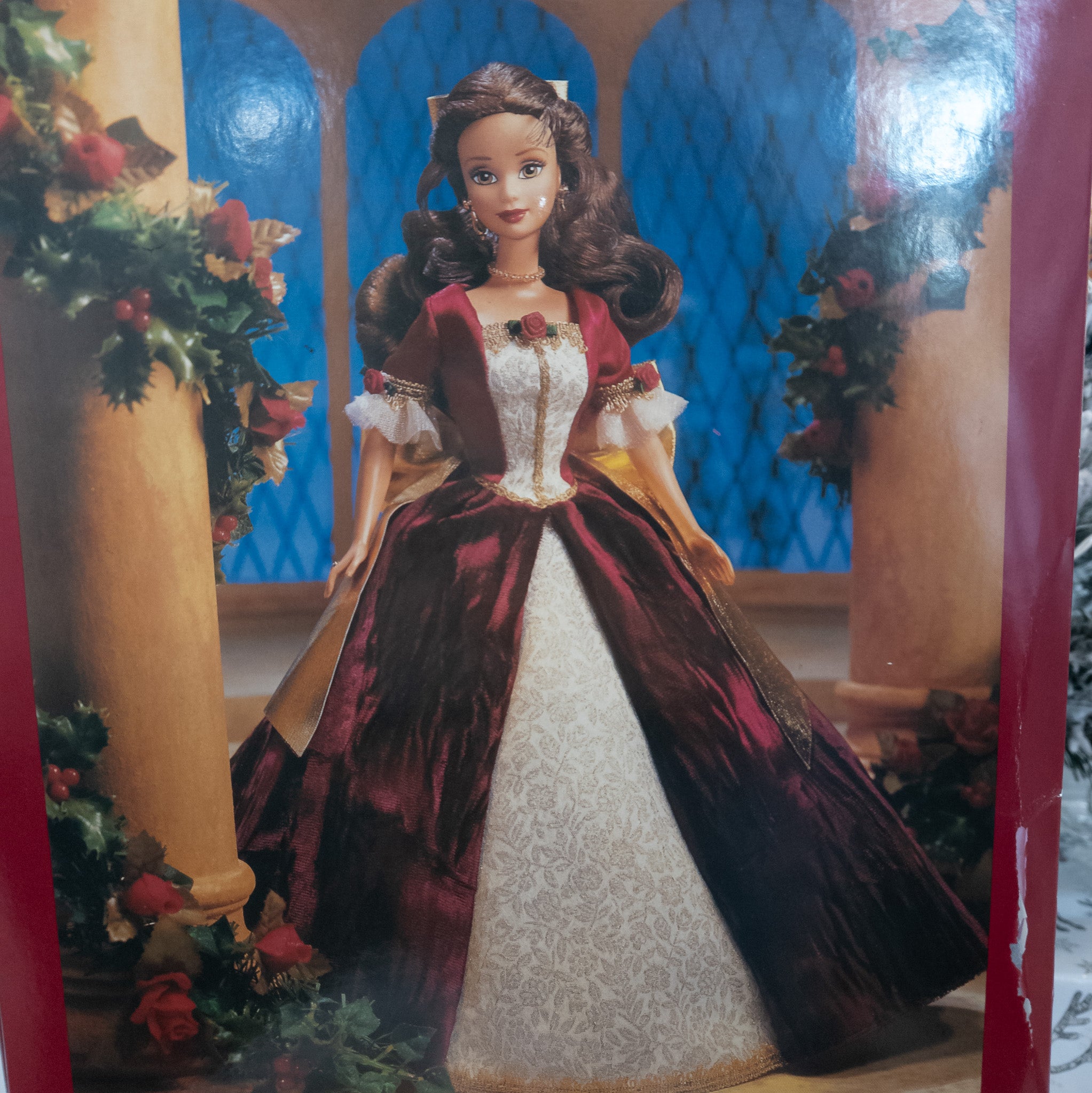 Vintage 1997 Special Edition Holiday Princess Walt Disney's Belle By Mattel