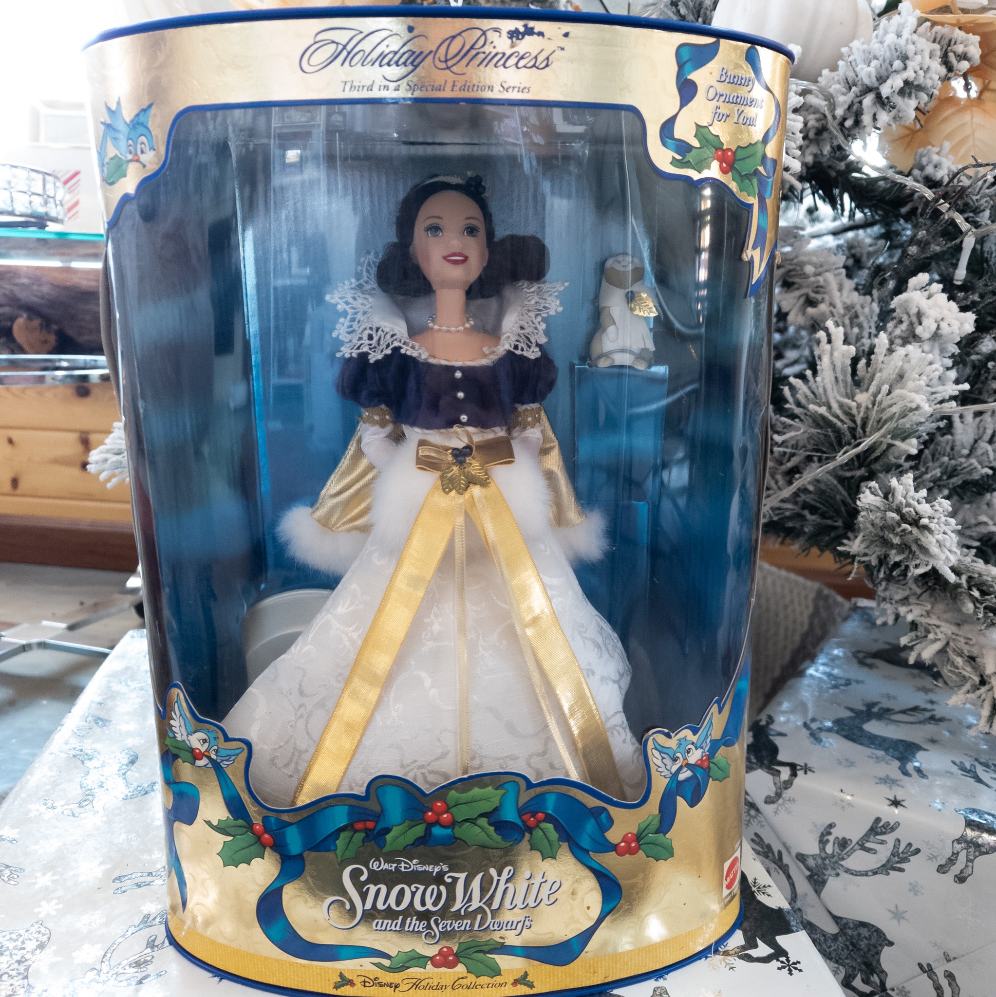 Vintage 1998 Special Edition Holiday Princess Walt Disney's Snow White By Mattel
