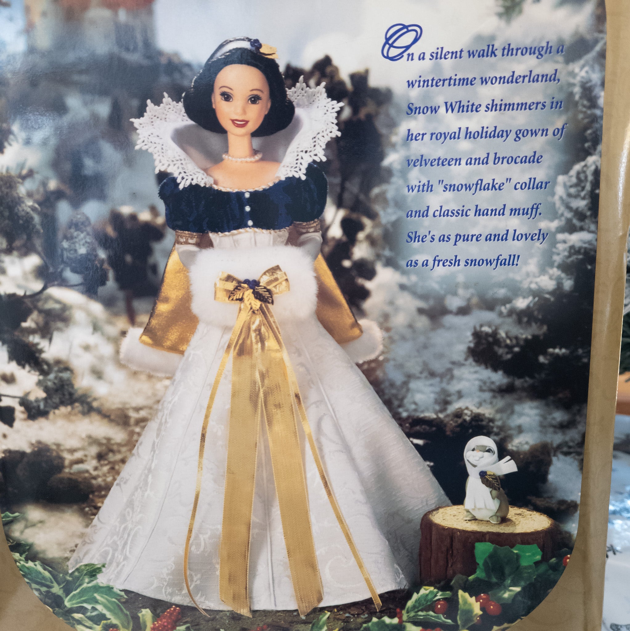 Vintage 1998 Special Edition Holiday Princess Walt Disney's Snow White By Mattel