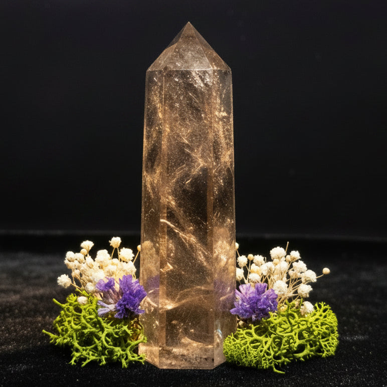 Smoky Quartz Cystal Tower
