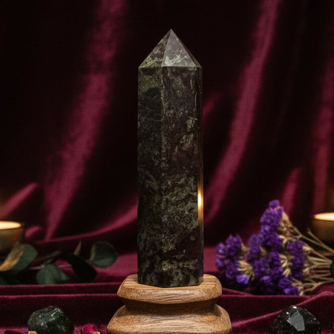 Dragon's Blood Jasper Tower