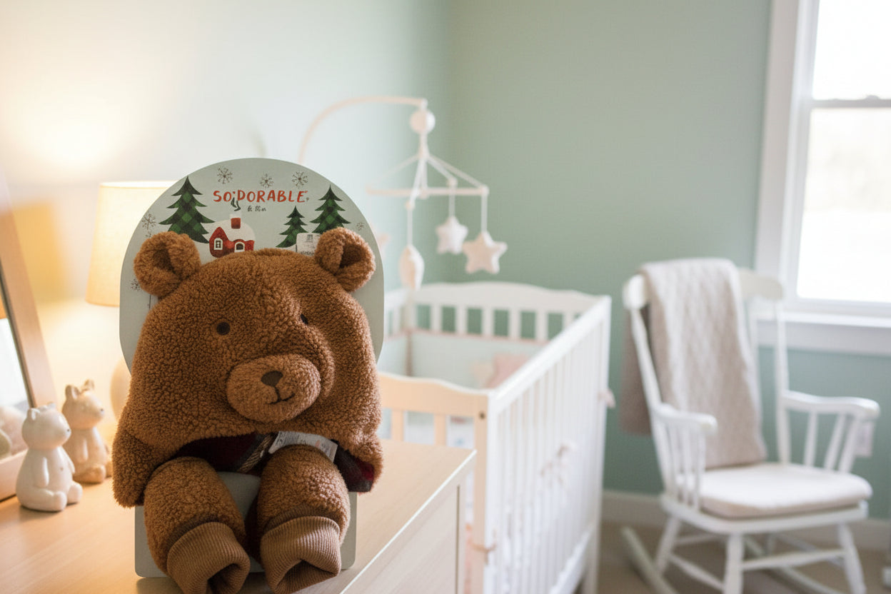 So'Dorable Hat & Booties Bear Set