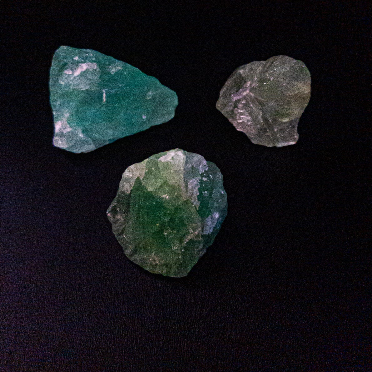 Raw Green Fluorite Crystal