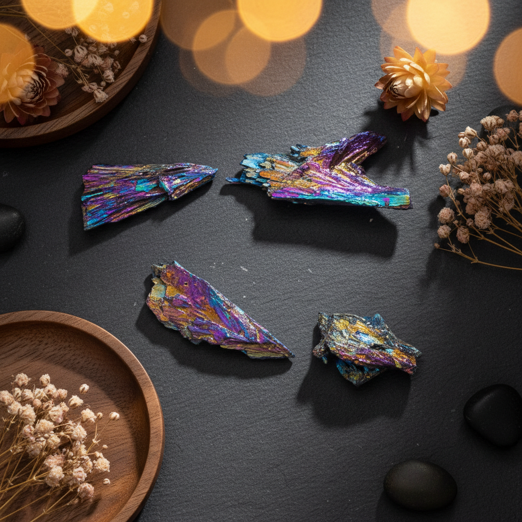 Peacock Kyanite