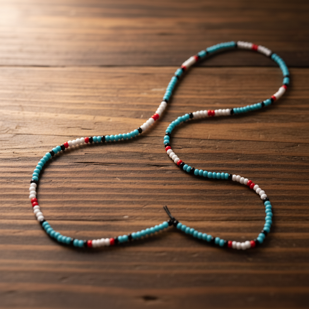 Jim Morrison Inspired Beaded Necklace