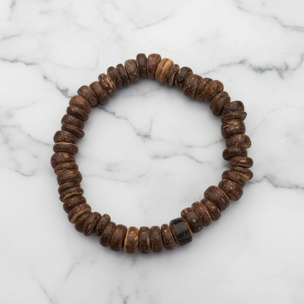 Wood Beaded Bracelet