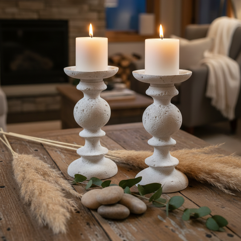 Three Hands Creative Ceramic Candle Holder