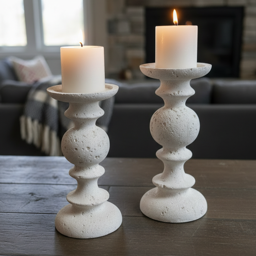 Three Hands Creative Ceramic Candle Holder
