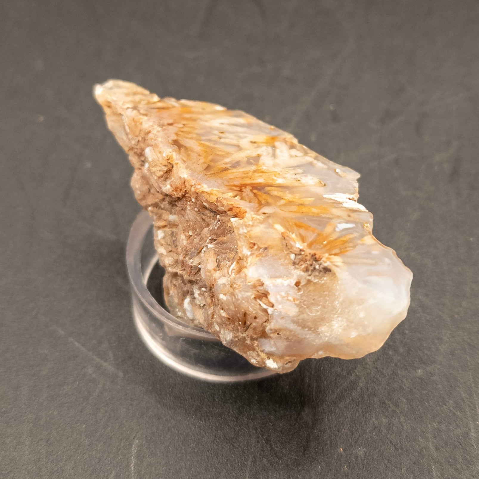 Natural Calcite Crystal Formation