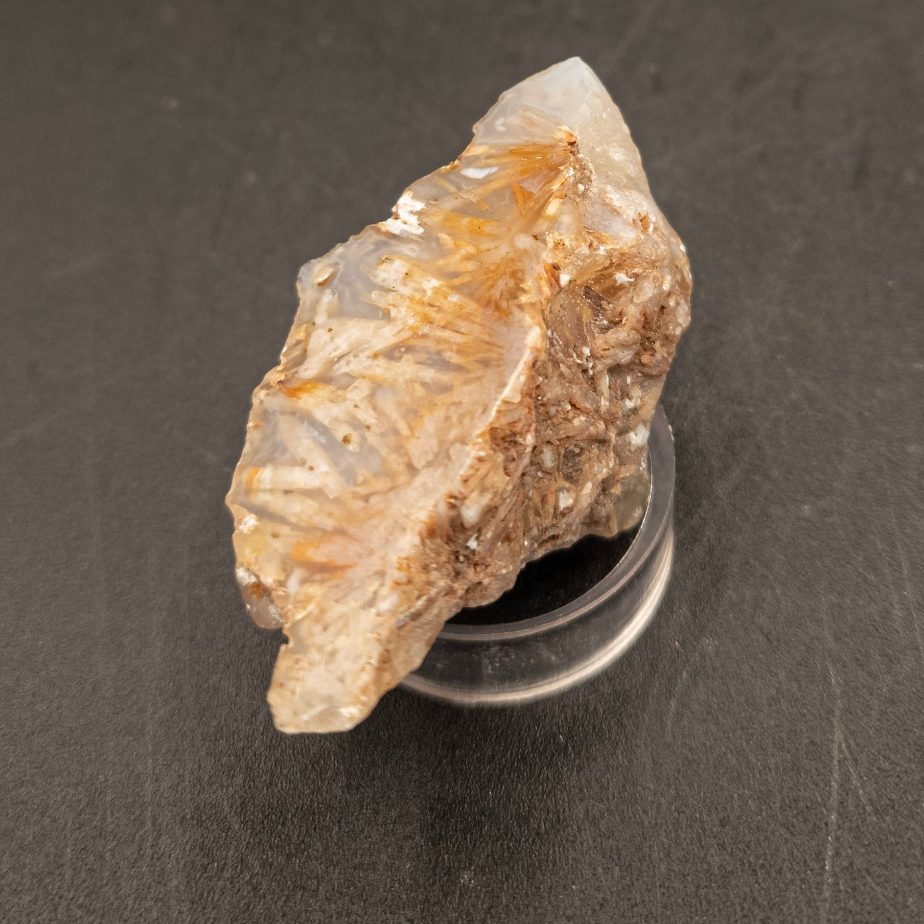 Natural Calcite Crystal Formation