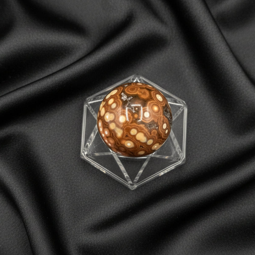 Spotted Earth Jasper Orb