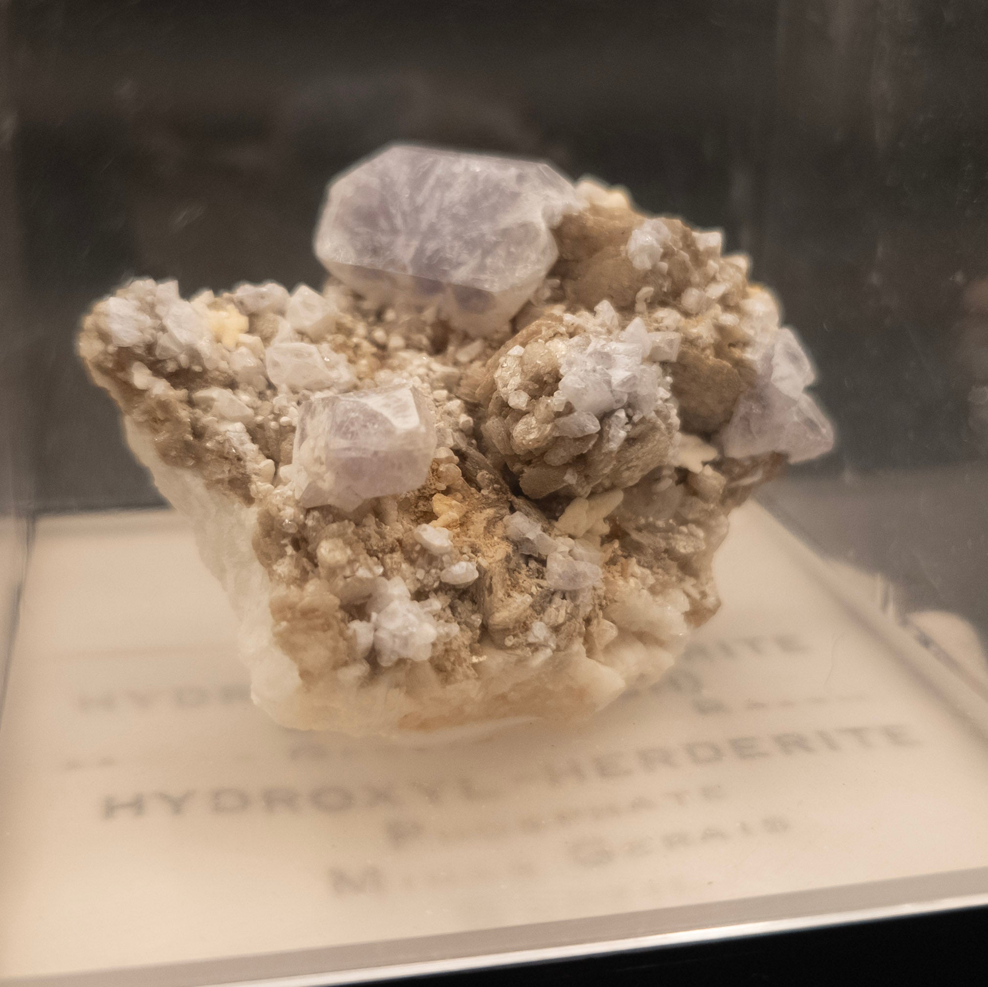 Rare Brazilian Hydroxyl Herderite Phosphate Minas Gerais