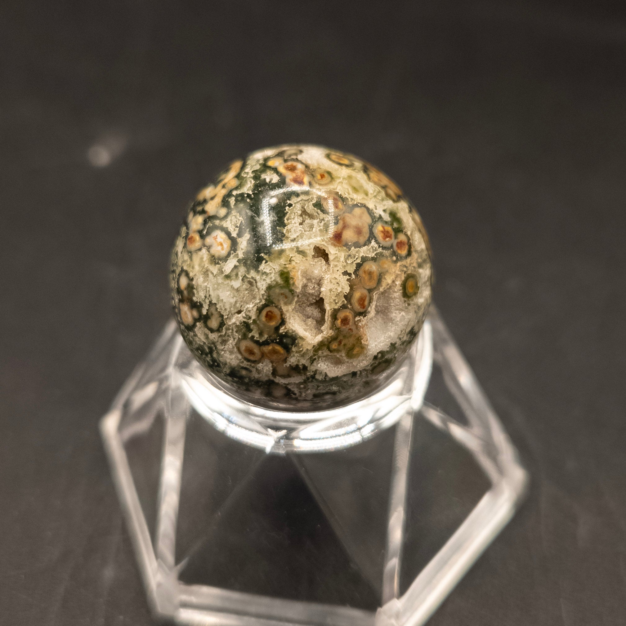 Kambaba Jasper Crystal Sphere