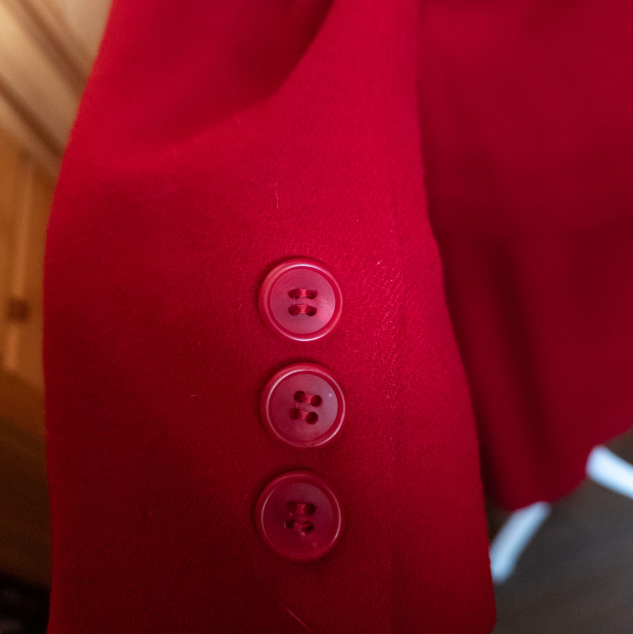 Vintage Pendleton Red Women's Wool Skirt Suit -Size 8