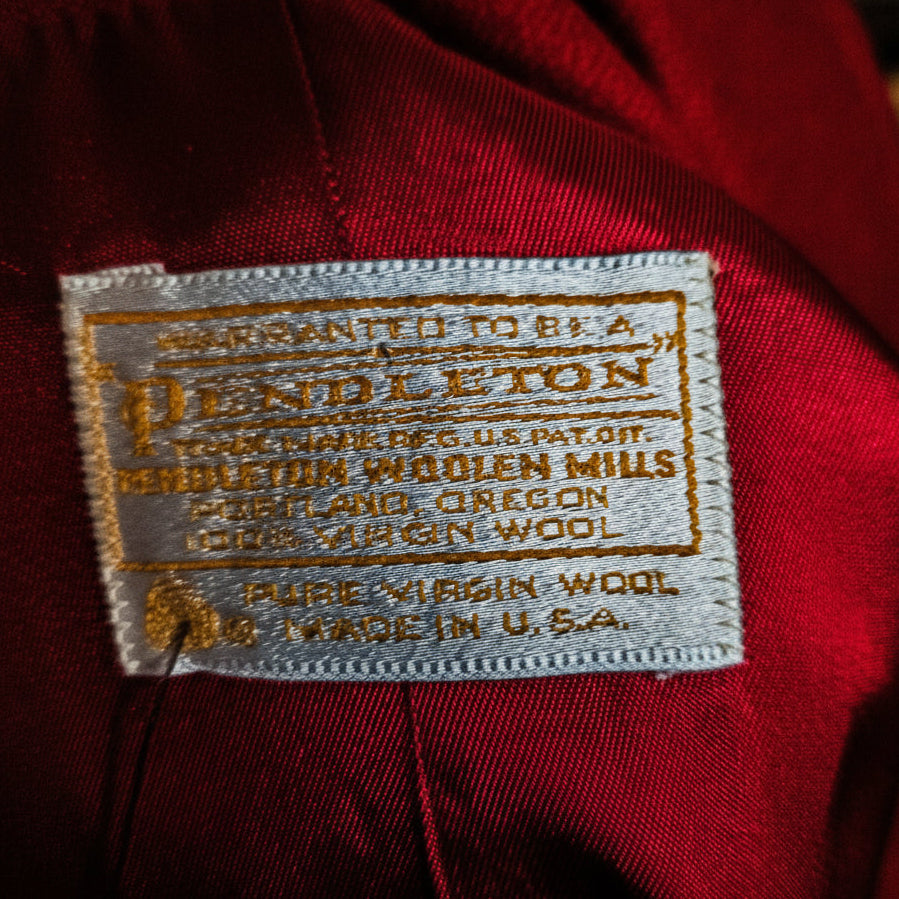 Vintage Pendleton Red Women's Wool Skirt Suit -Size 8