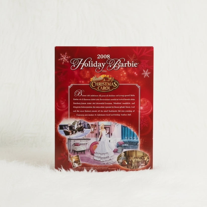 2008 Holiday Barbie Blonde Version