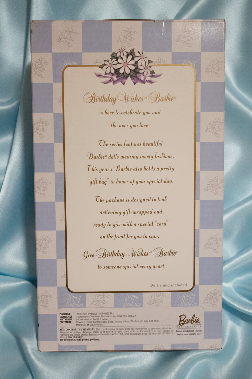 2000 Barbie Collector Edition Birthday Wishes Doll
